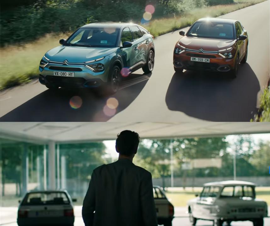 Illustration vidéo Citroën C4 tournée à La Ferté-Vidame