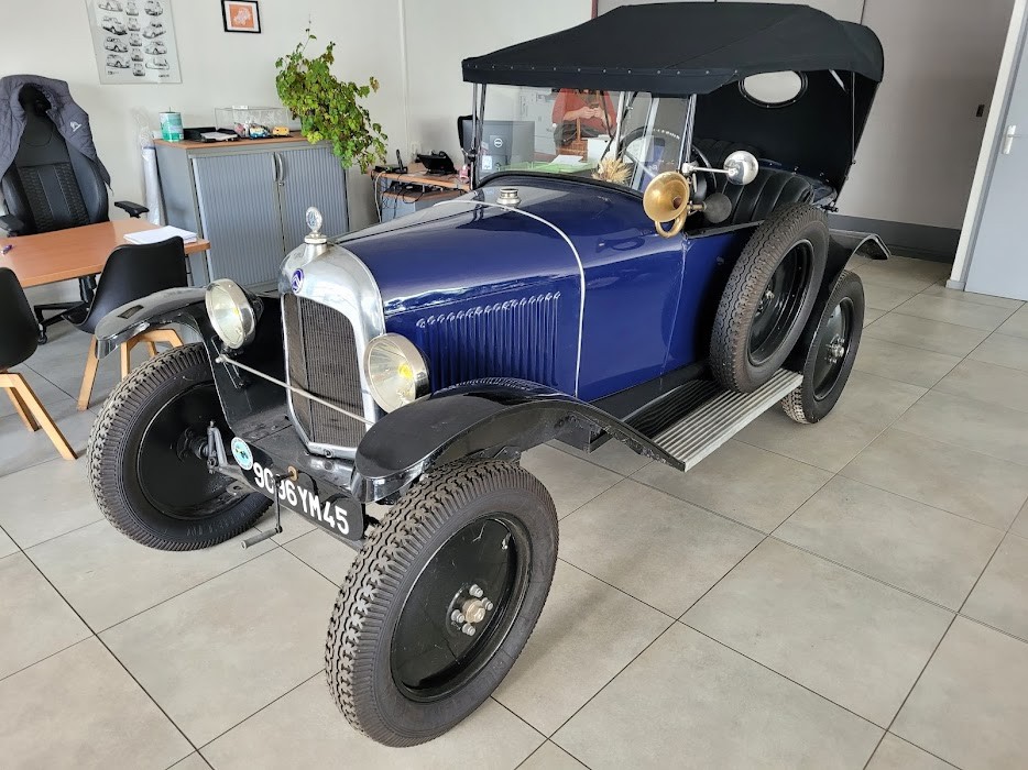 1922 Citroën 5HP 3 places décallées T3N1