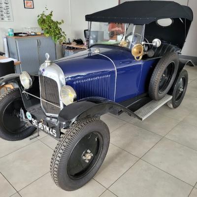 1922 Citroën 5HP 3 places décallées T3N1