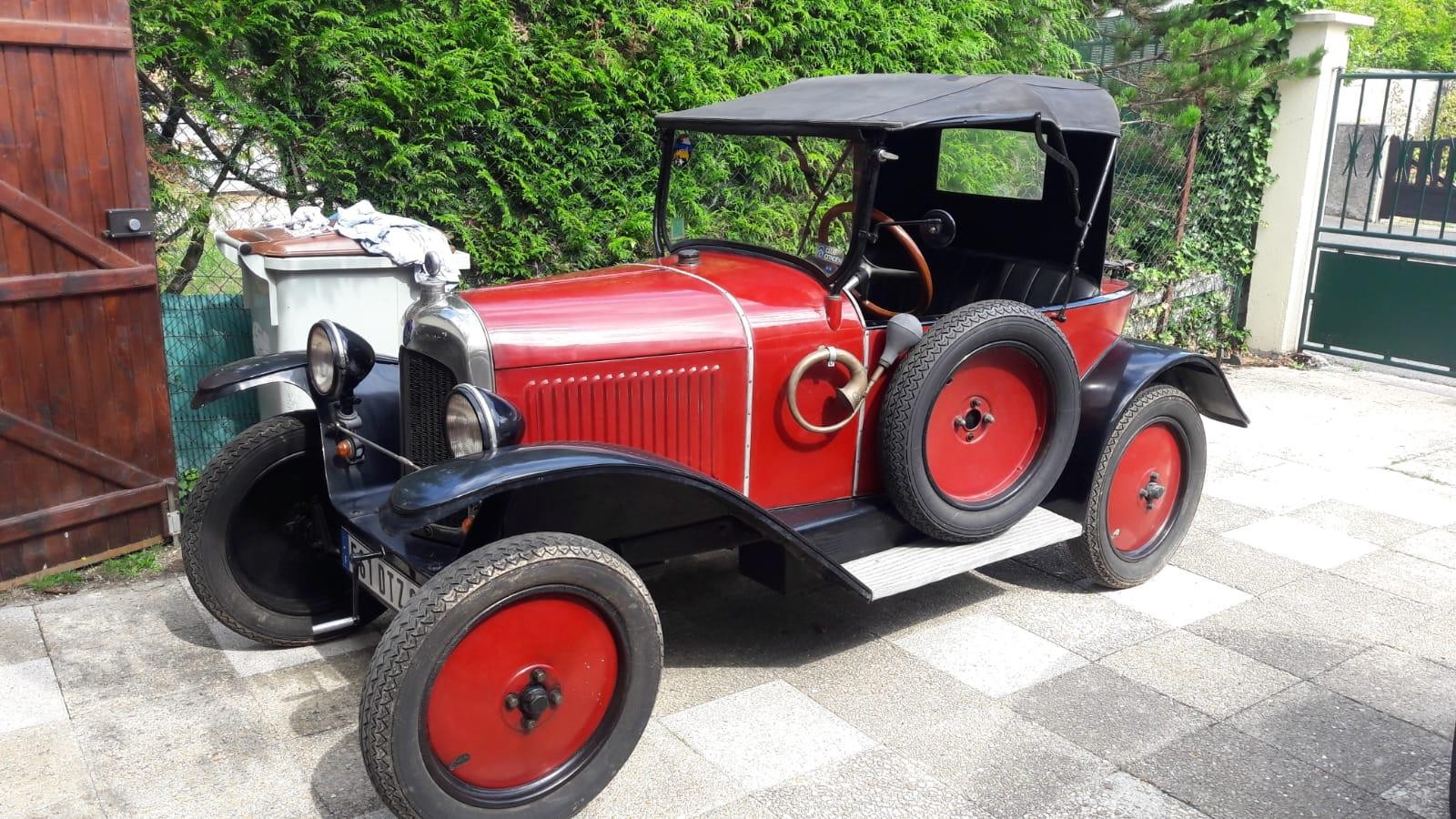 1923 Citroën 5HP torpédo 2 places