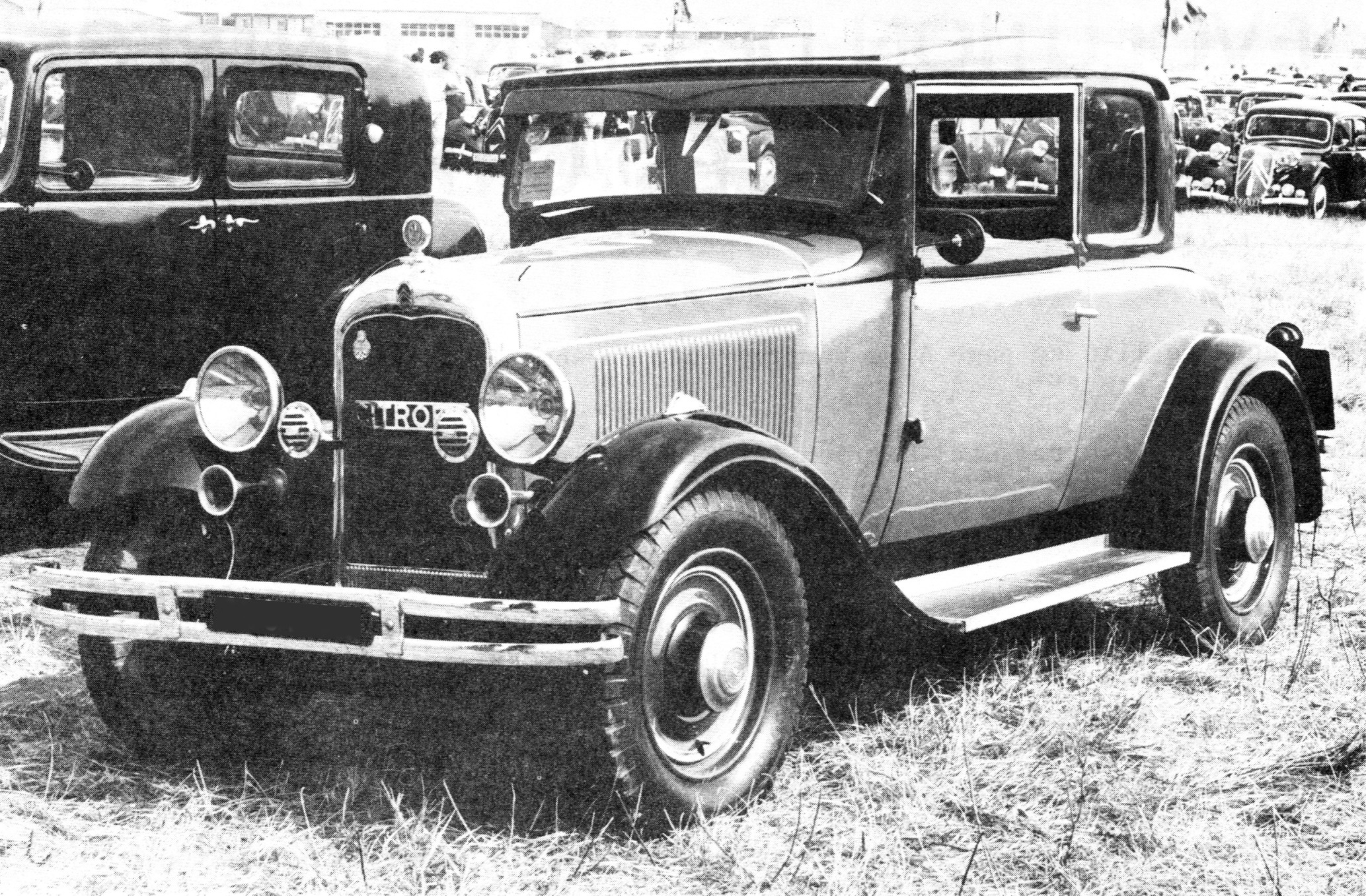 1930 Citroën C4G faux cabriolet 4 glaces