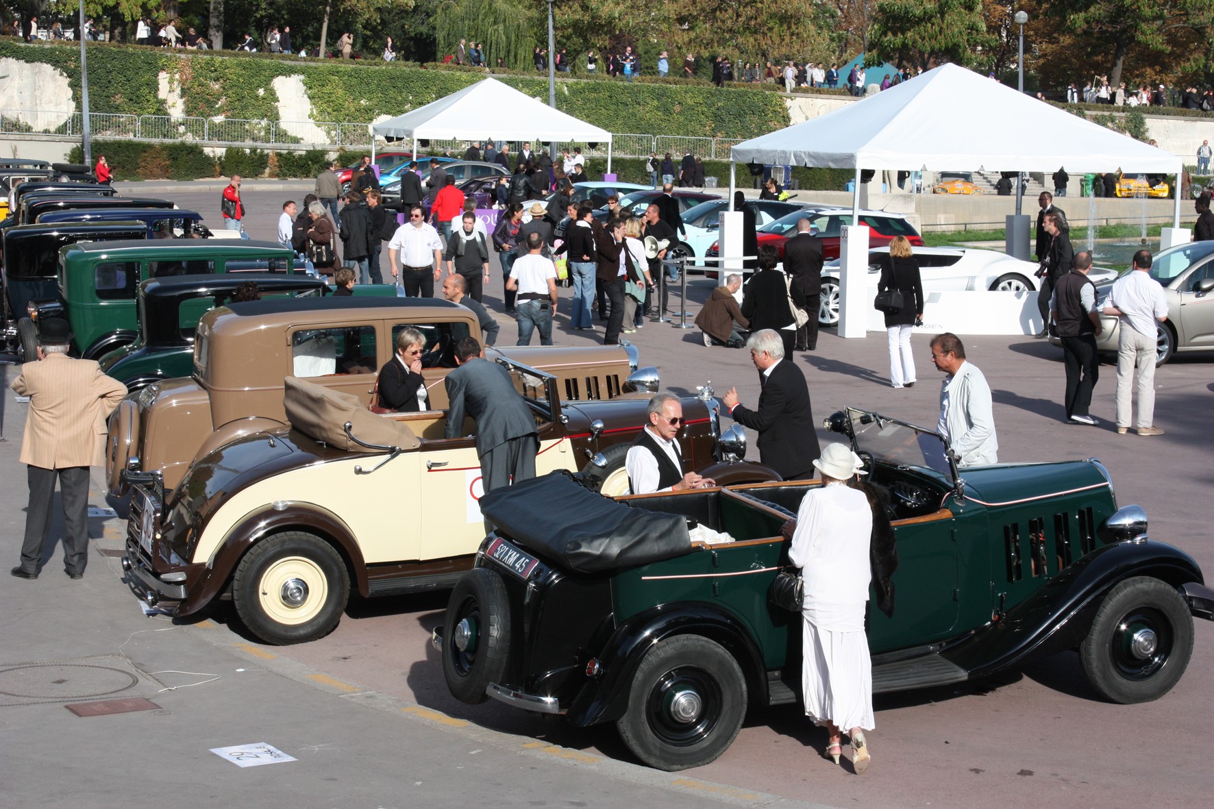 2009 Les 90 ans de Citroën à La Tour Eiffel