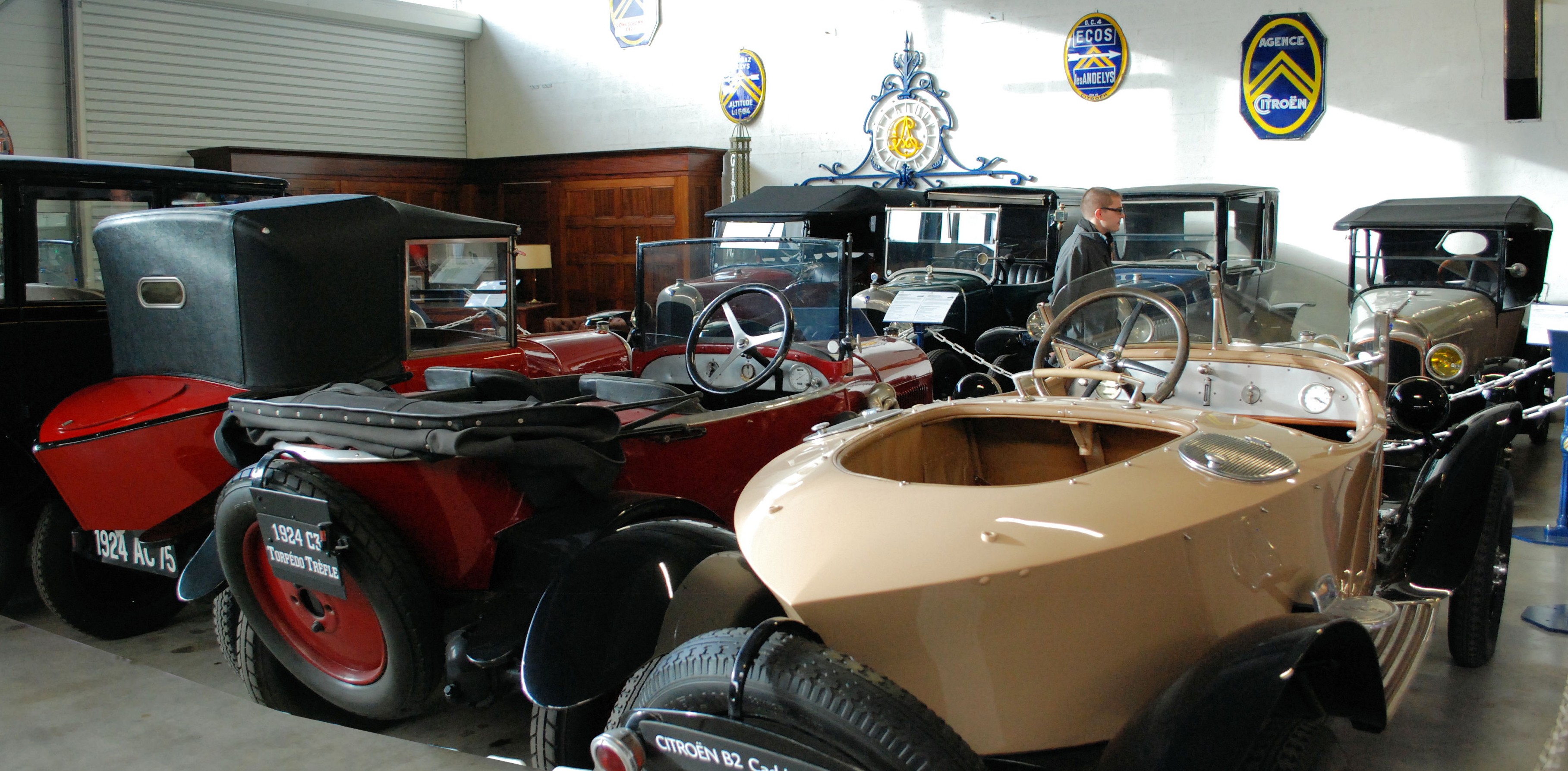 2015 L'une de nos visites au Conservatoire Citroën