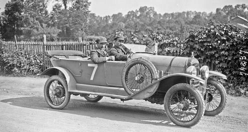 1922 poulain sur citroen 10hp 2