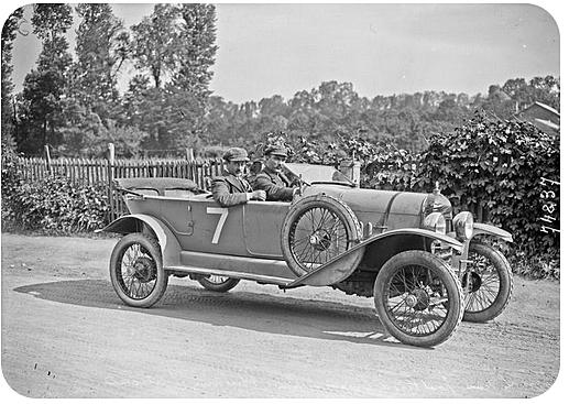 1922 poulain sur citroen 10hp