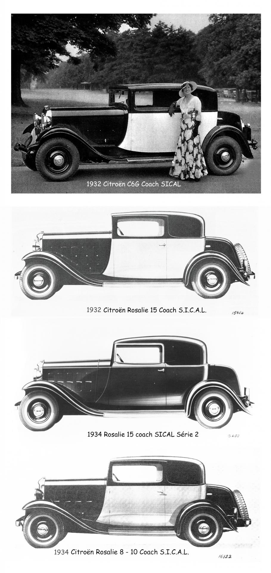 1932 - 1933 Citroën Rosalie SICAL