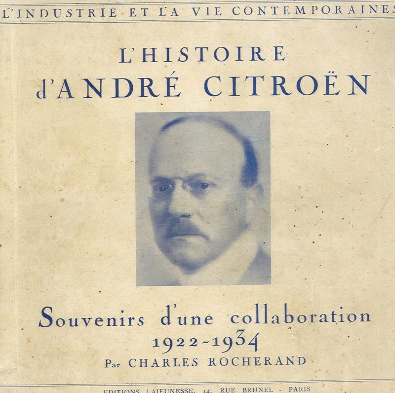 1938 André Citroën par Charles Rocherand