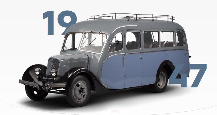 1931 - 1977 Les autocars des Transports Citroën