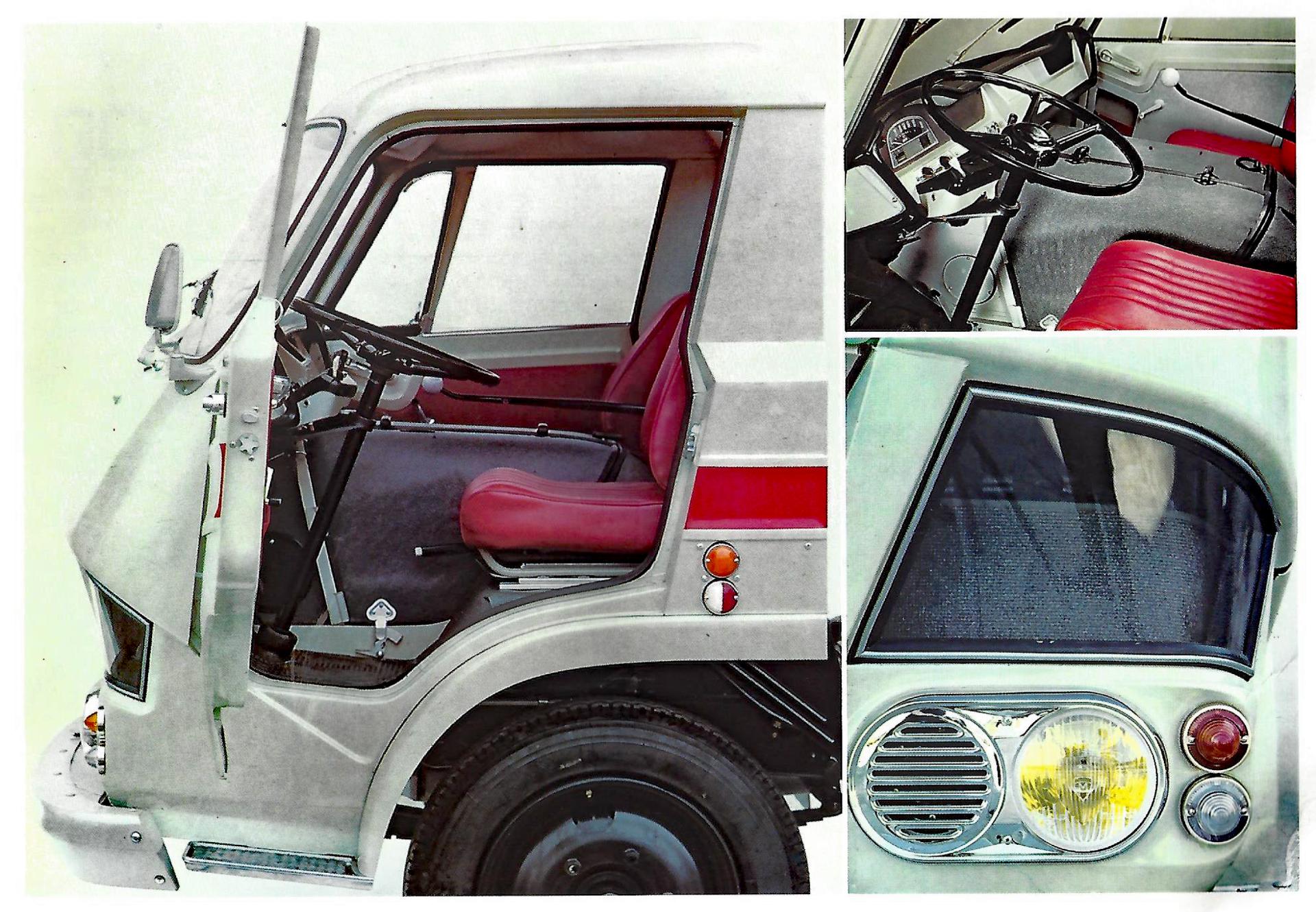 1967 Camions Citroën belphegor Habitacle