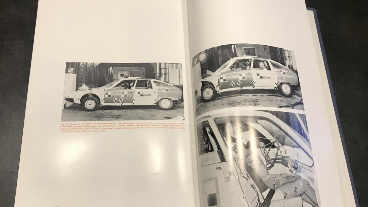 1971 Crash test Citroën CX - Encyclopédie 