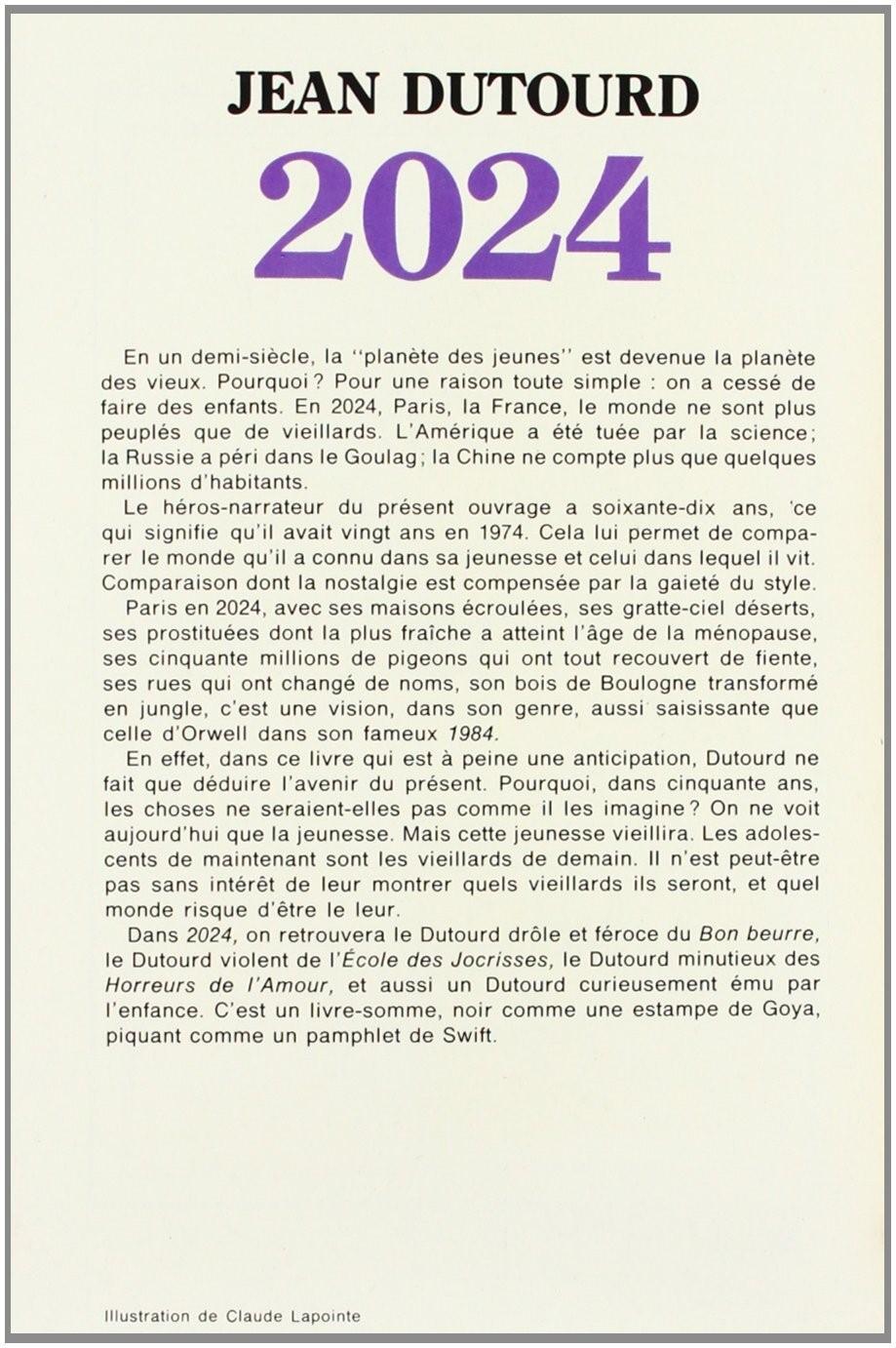 2024 Jean Dutour 4ème de couverture
