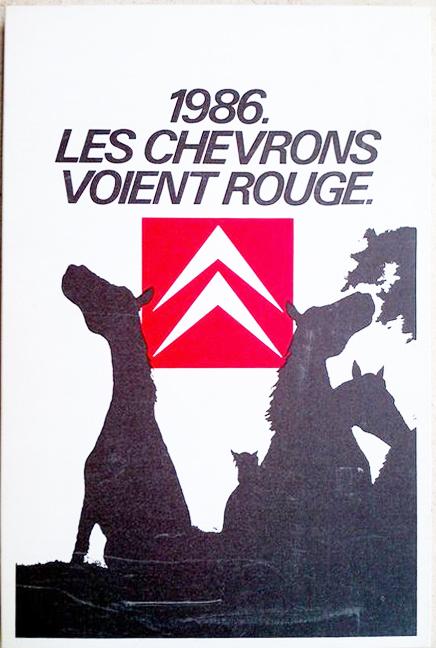 1986 Les chevrons voient rouge