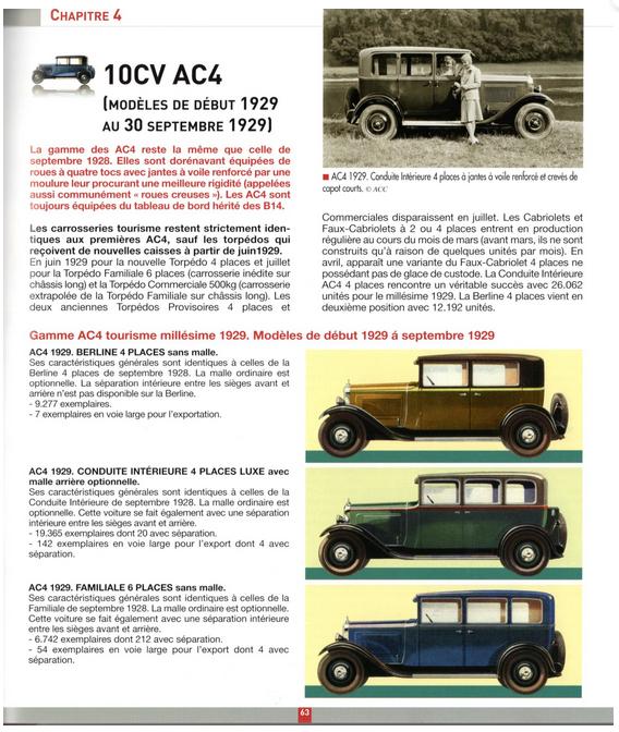 2020 Livre Citroën C4 C6 exemple de page