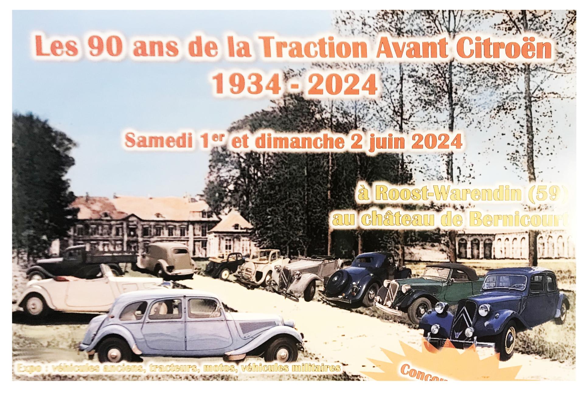 2024 90 ans traction roost warendin 2