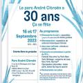 30 ans parc qandre citroen