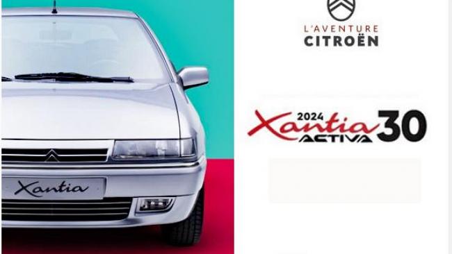 Les 30 ans de la Citroën Xantia ACTIVA