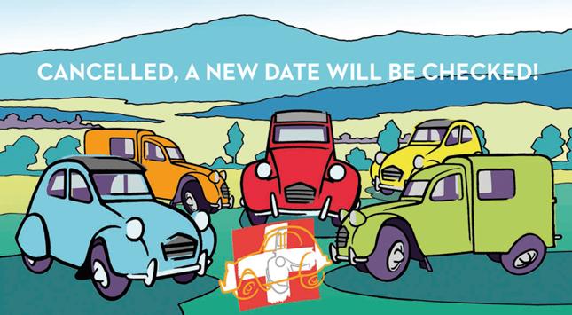 Affiche annulation 2CV World Meeting