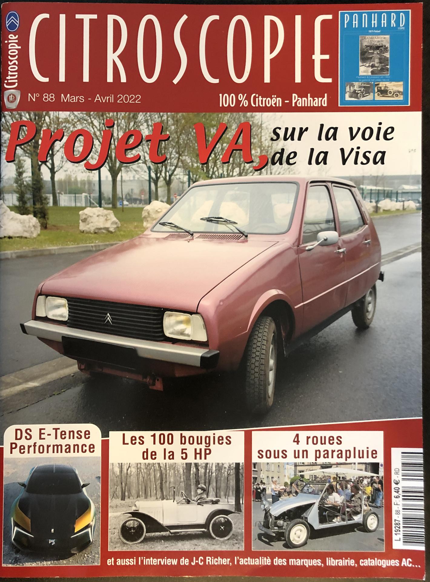 Citroscopie 88 Citroën & Panhard