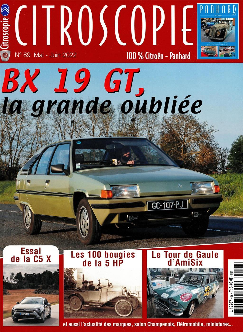 Citroscopie 89 panhard