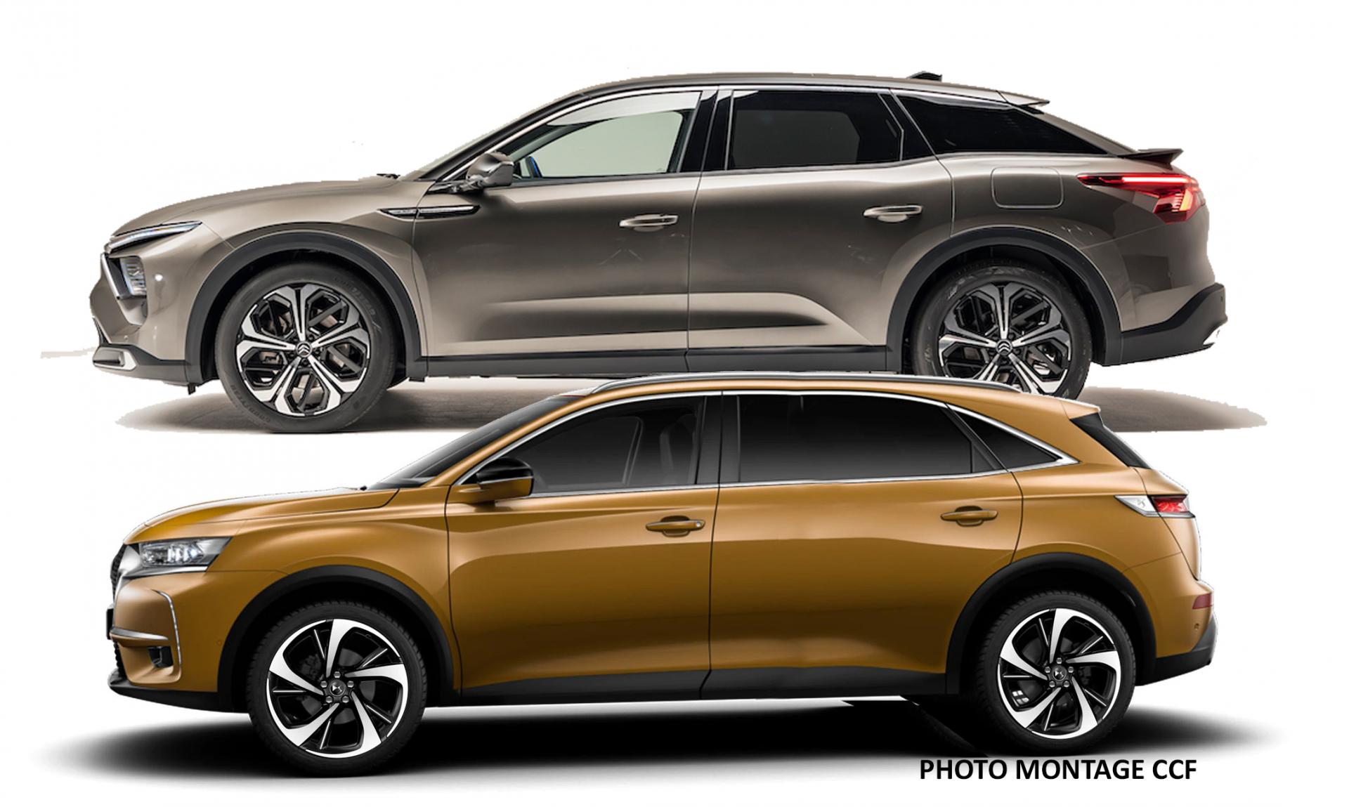 DS7 rallongé C5X photo montage