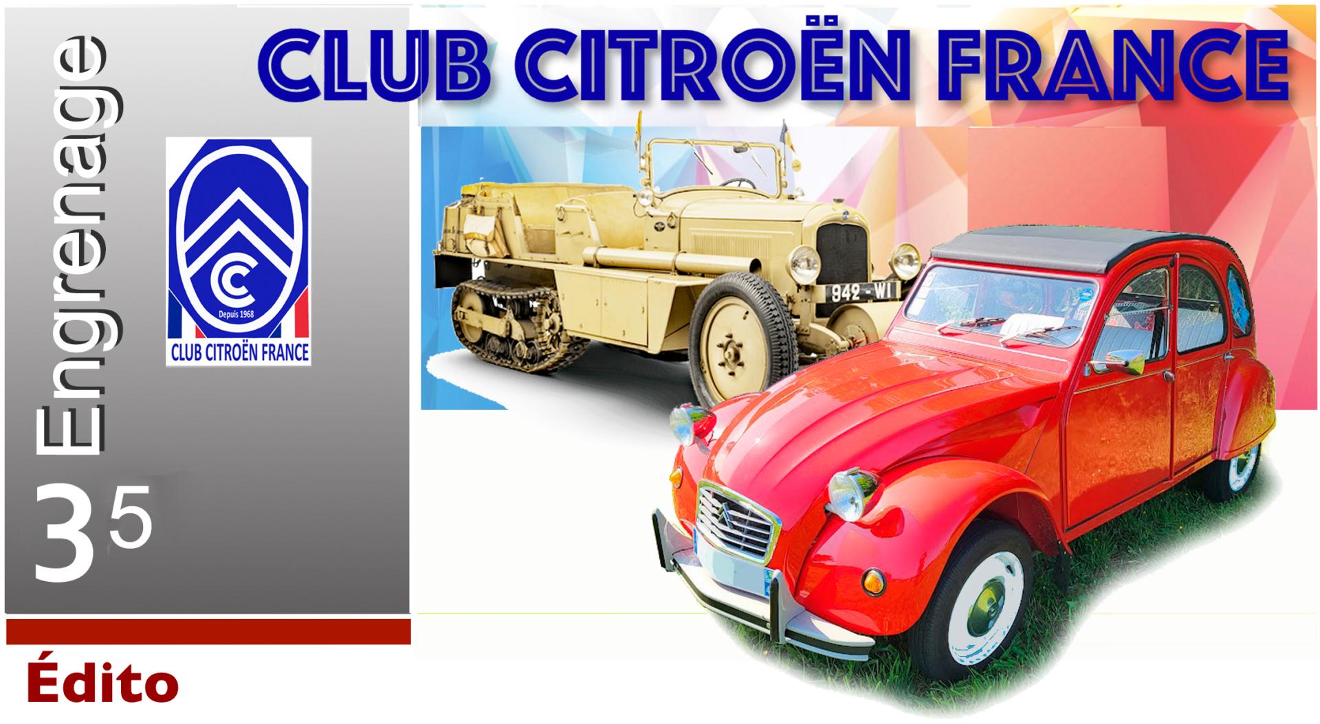 La revue du CLUB CITROËN FRANCE, l'ENGRENAGE