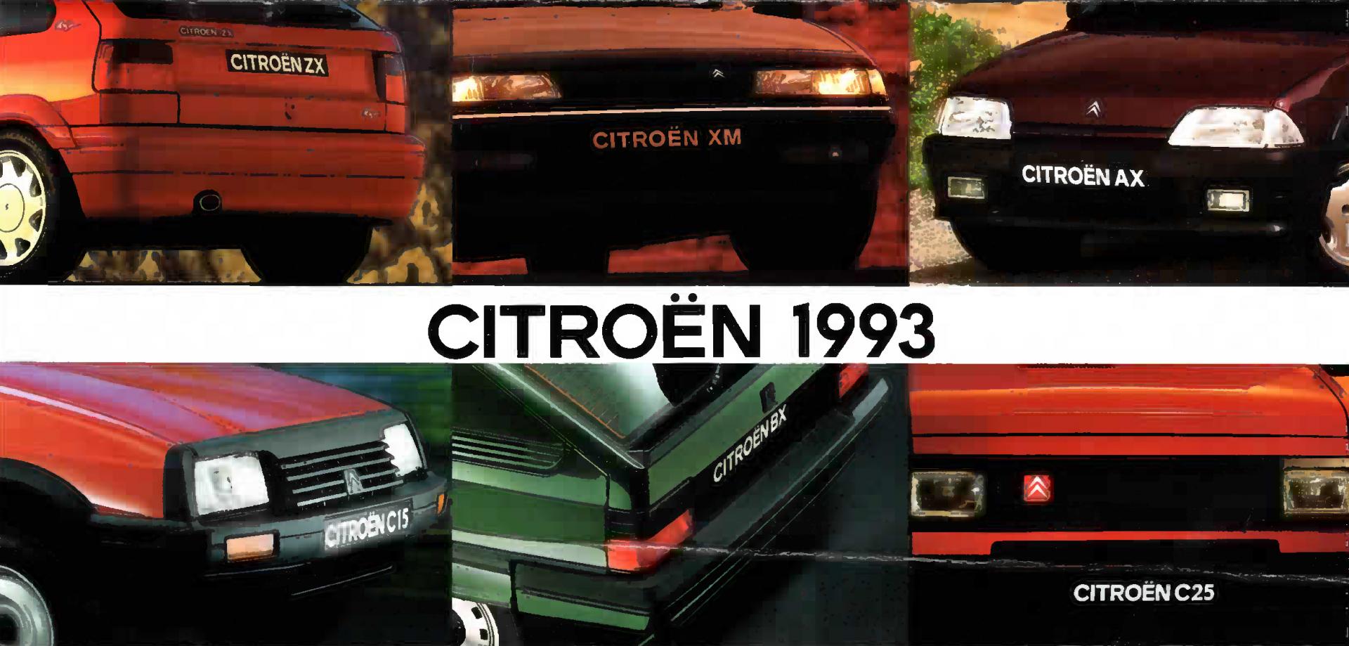 Image Gamme Citroën Année modèles 1993