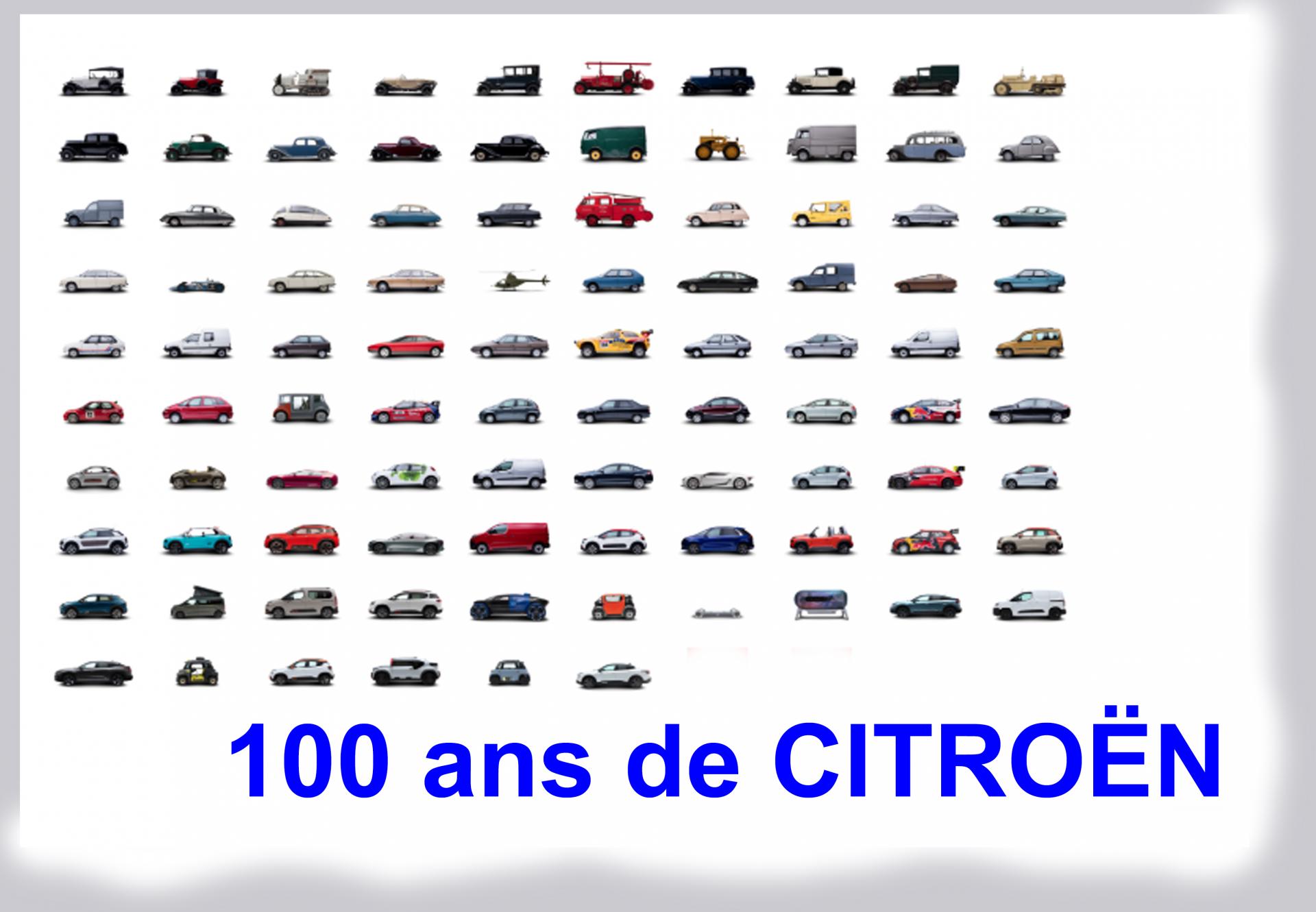 Vignette ccf 100 ans citroen